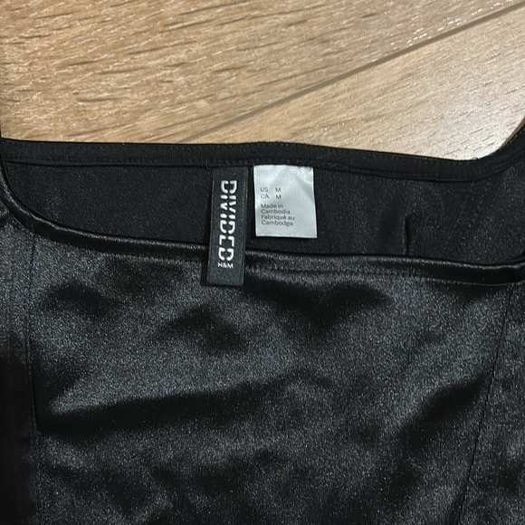 H&M Satin Corset Top Size Medium - Picture 3 of 3